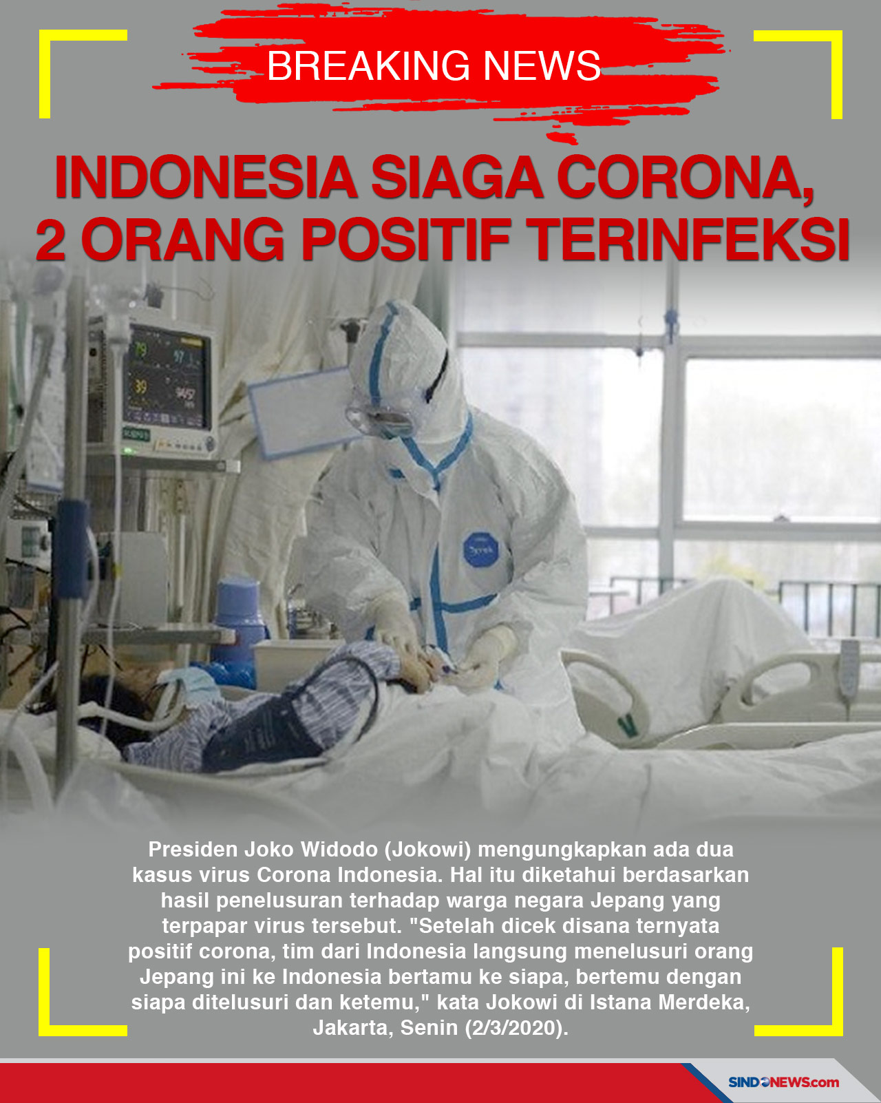 BREAKING : Corona Masuk...