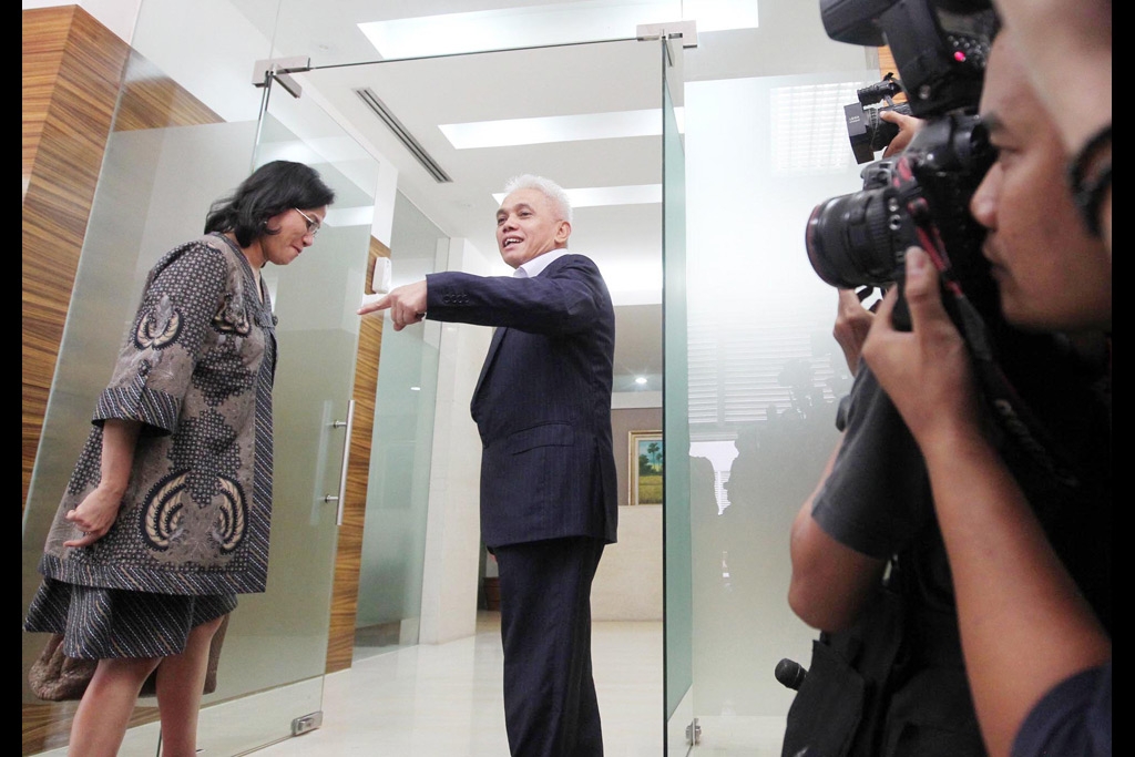 HATTA BERTEMU SRI MULYANI