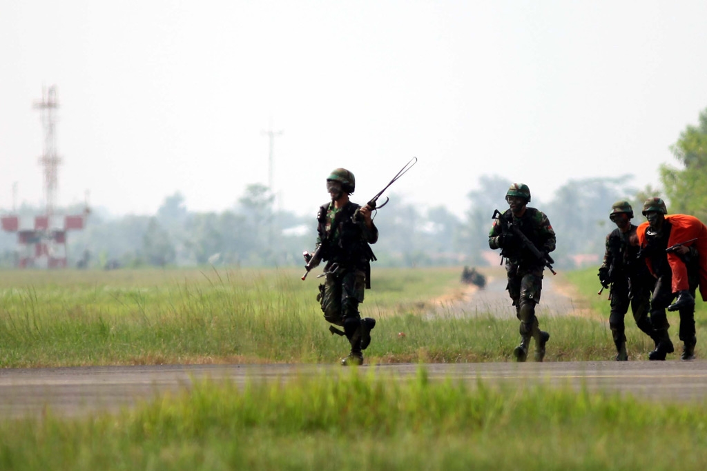 Latihan Tempur PASKHAS...