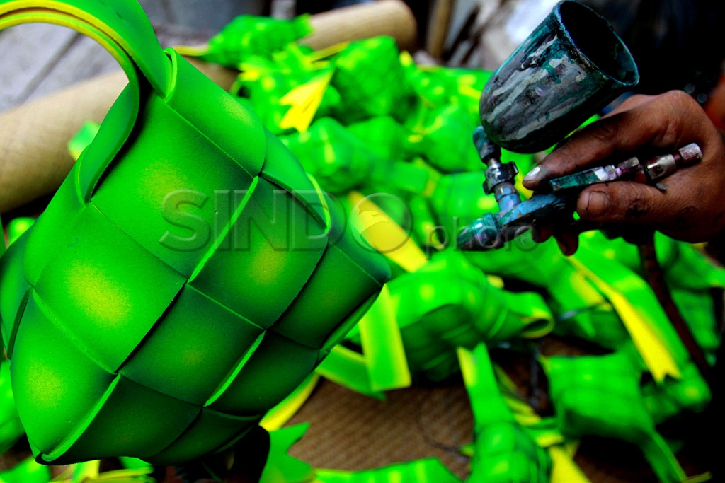 Miniatur Ketupat Ramadhan