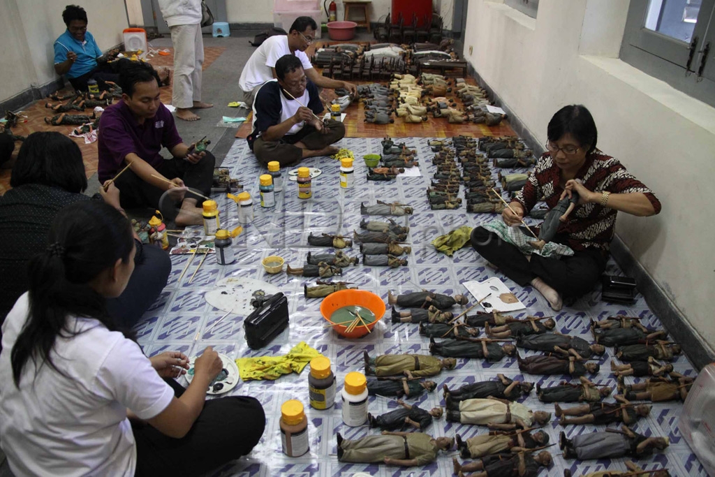 Konservasi Patung Diorama