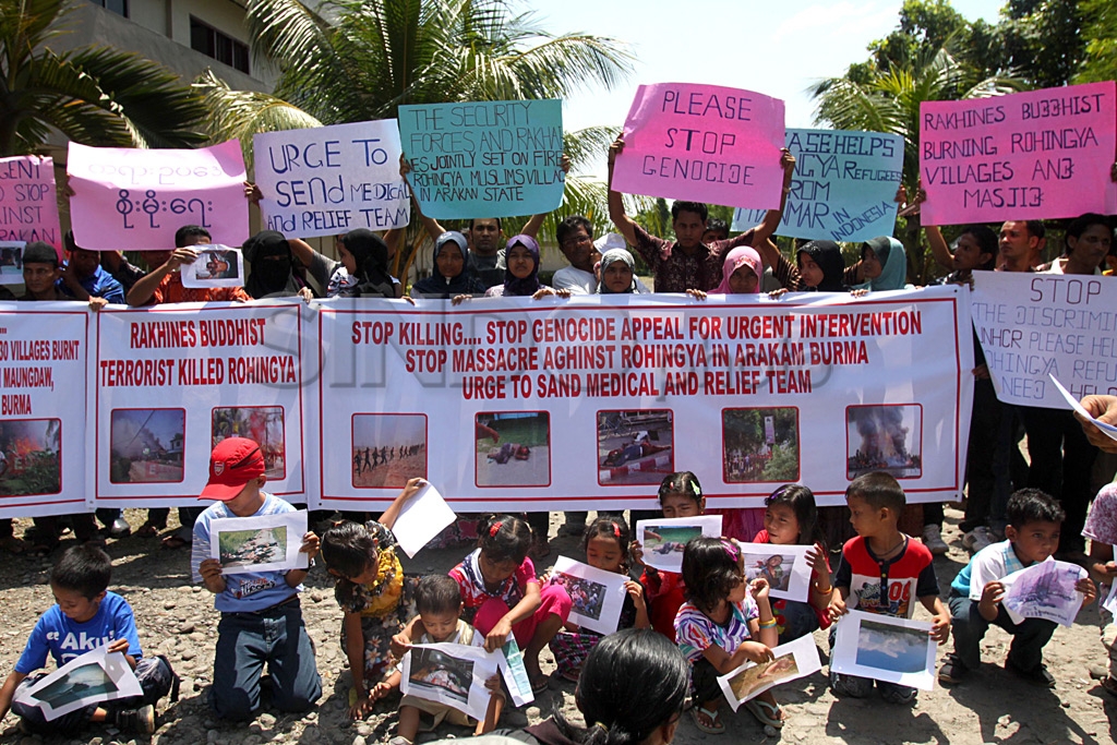Suaka Warga Muslim Rohingya