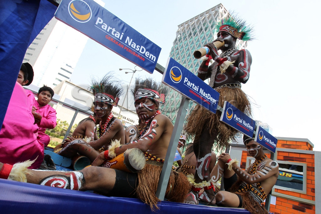 Pawai Partai Nasdem