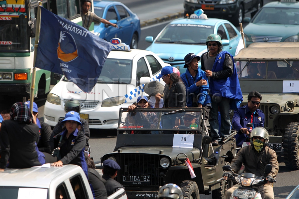 Pawai Partai Nasdem