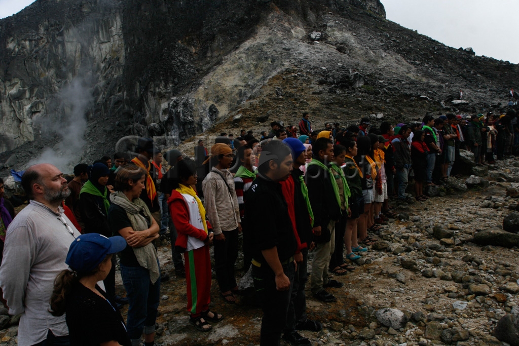 Merah Putih di Sibayak