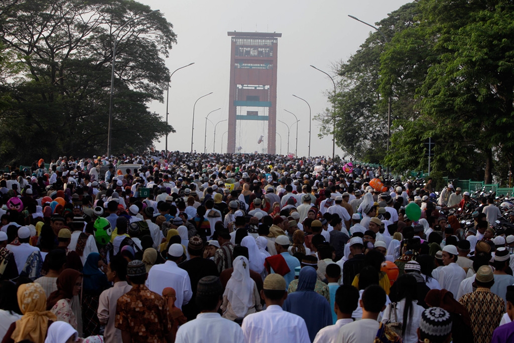 Shalat Ied Kota Palembang
