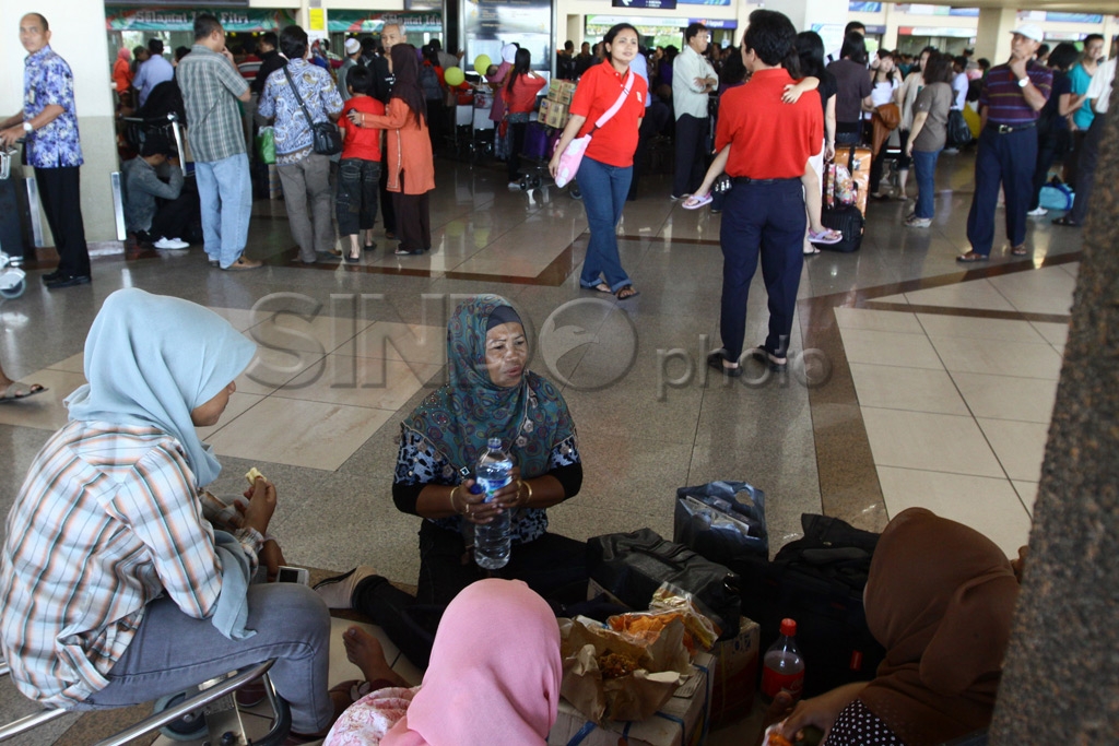 Keramaian di Bandara...