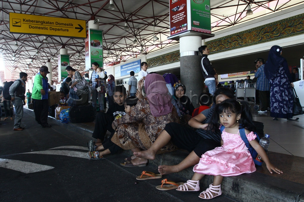 Keramaian di Bandara...