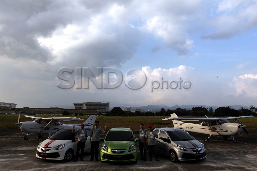 Test Drive Honda Brio