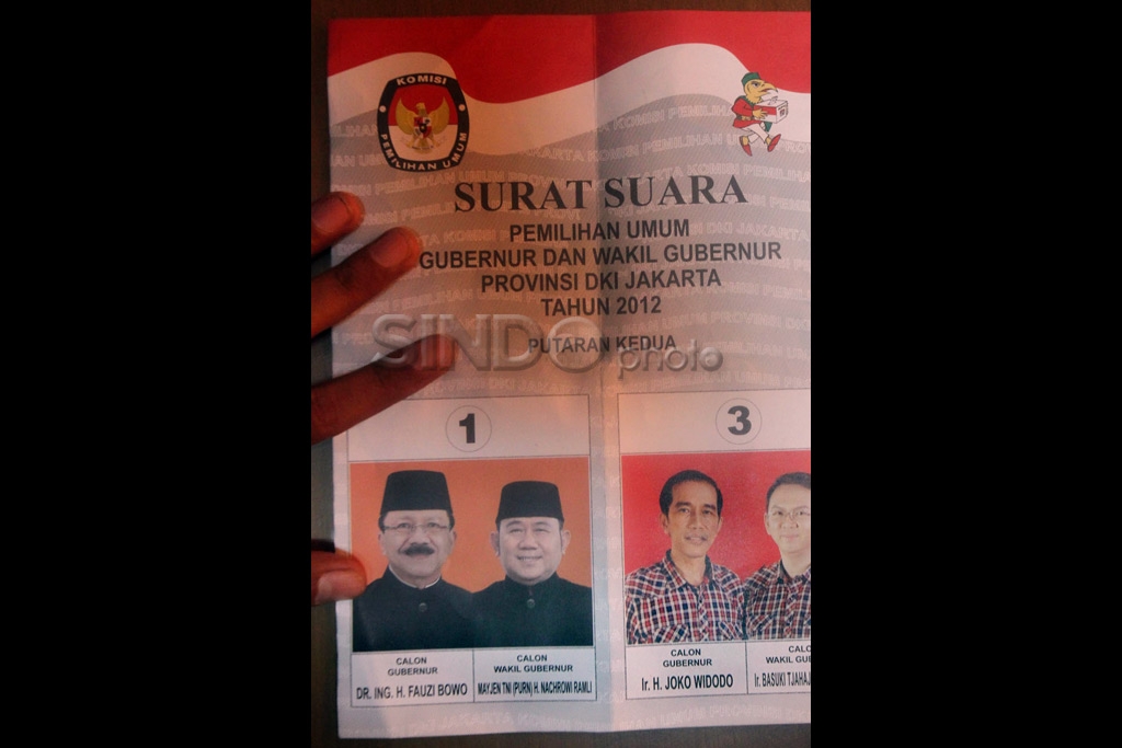 Surat Suara Putaran...