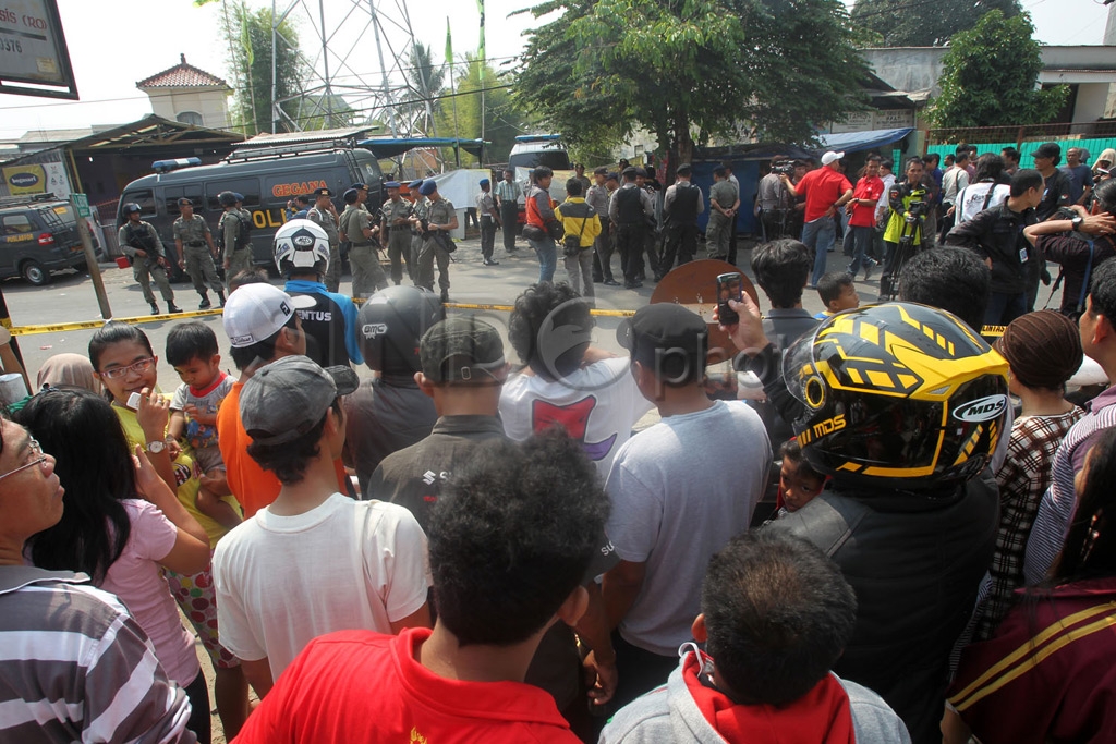 Olah TKP Bom Depok