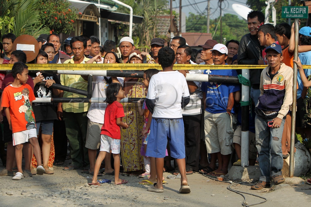 Olah TKP Bom Depok
