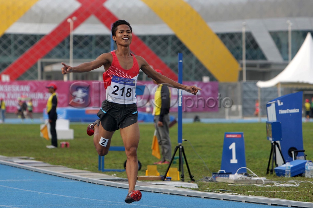 Menangi 1500 Meter Putra