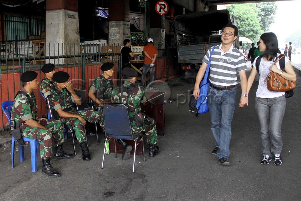 TNI Jaga Glodok