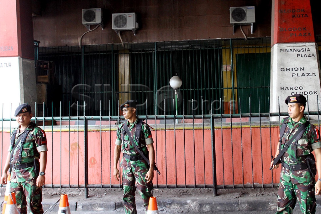 TNI Jaga Glodok