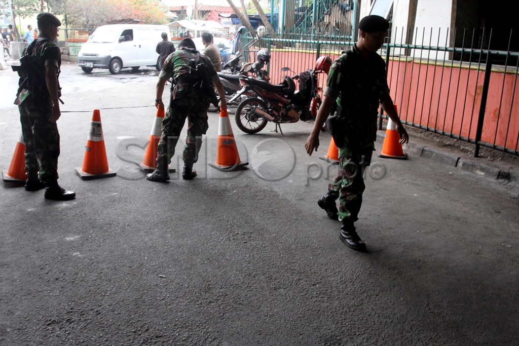 TNI Jaga Glodok