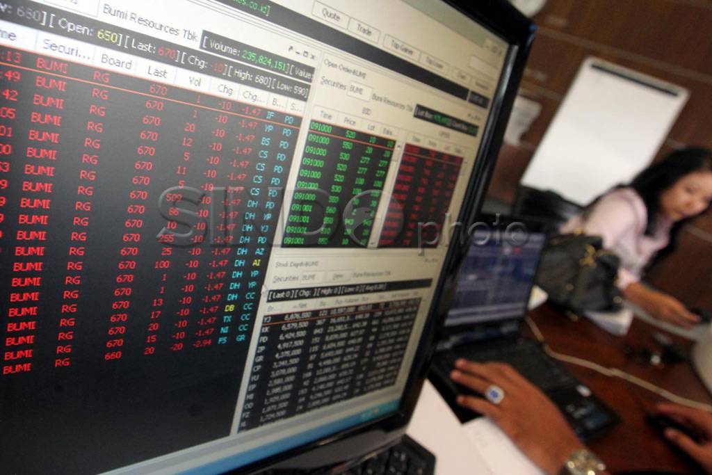 Saham Bumi Anjlok