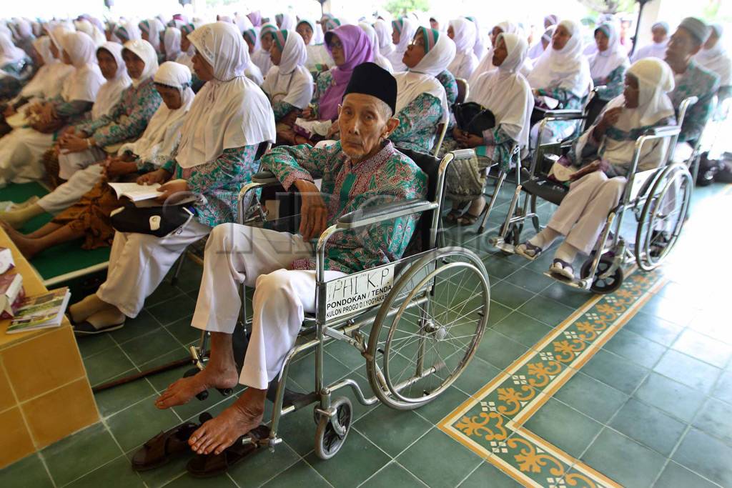 Jamaah Haji Berpamitan