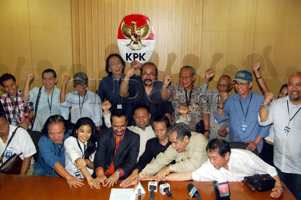 Artis Dukung KPK