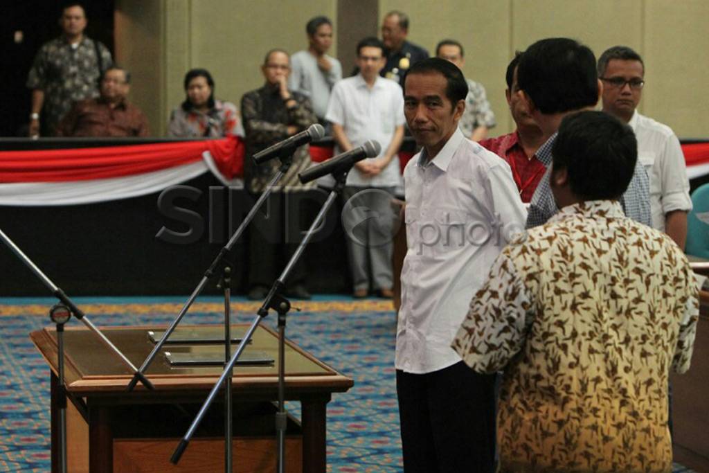 Jokowi Ikuti Gladi