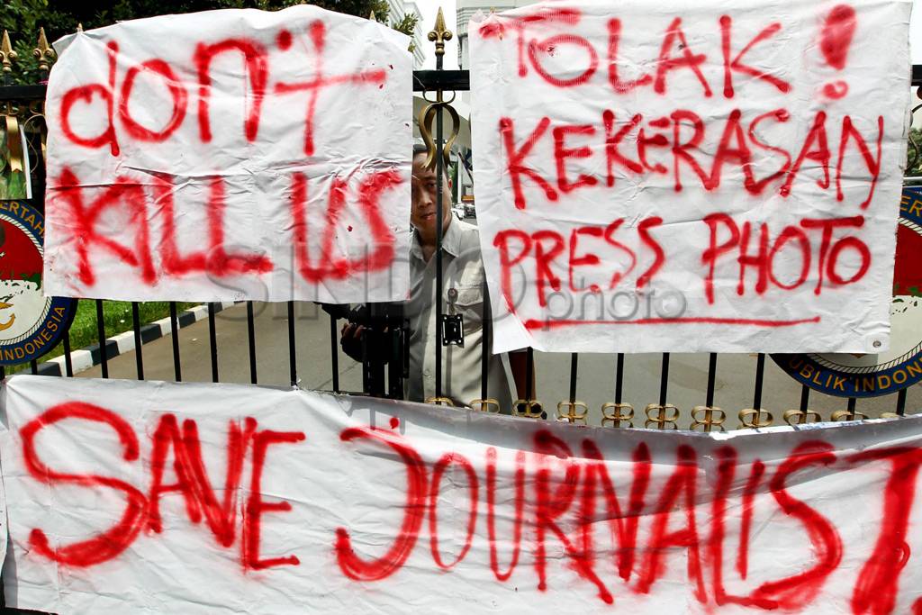 Jurnalis Kecam Kekerasan