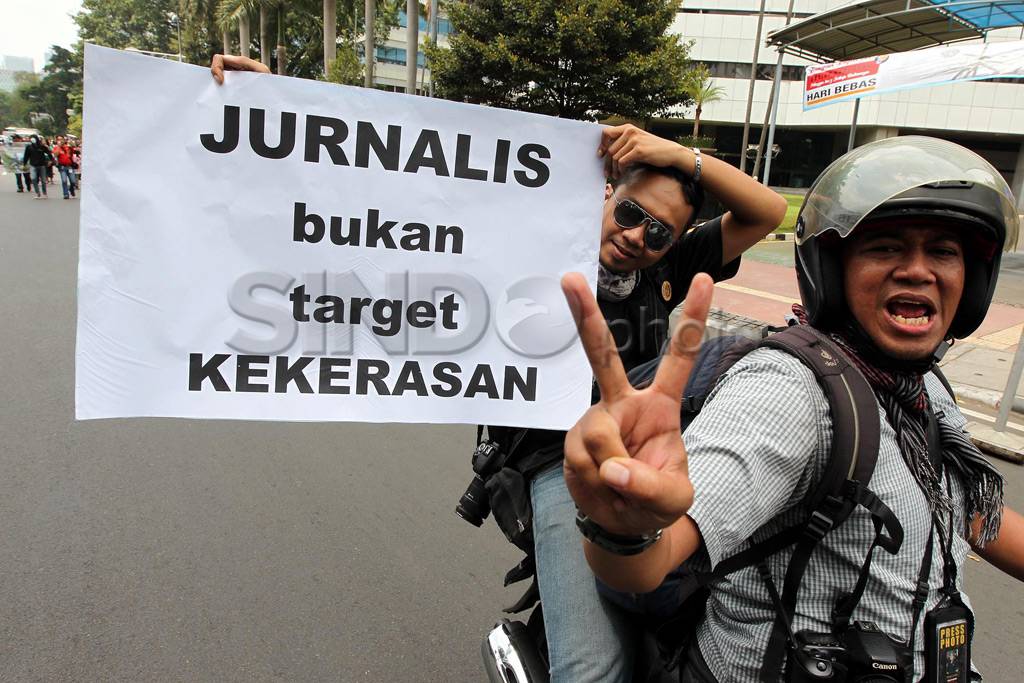 Tolak Kekerasan Wartawan