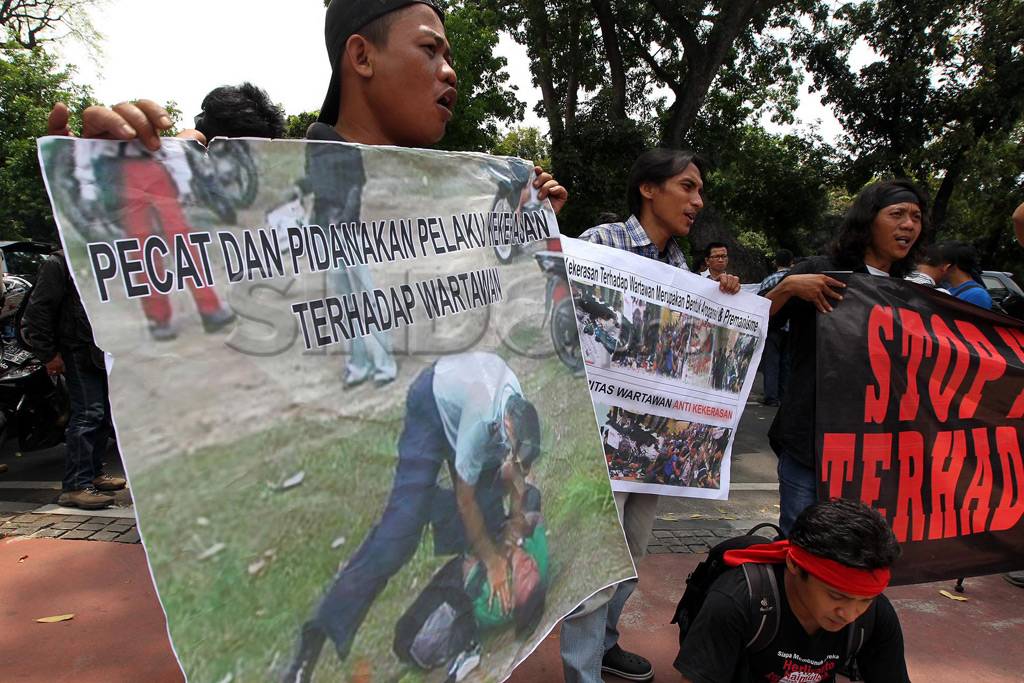 Tolak Kekerasan Wartawan