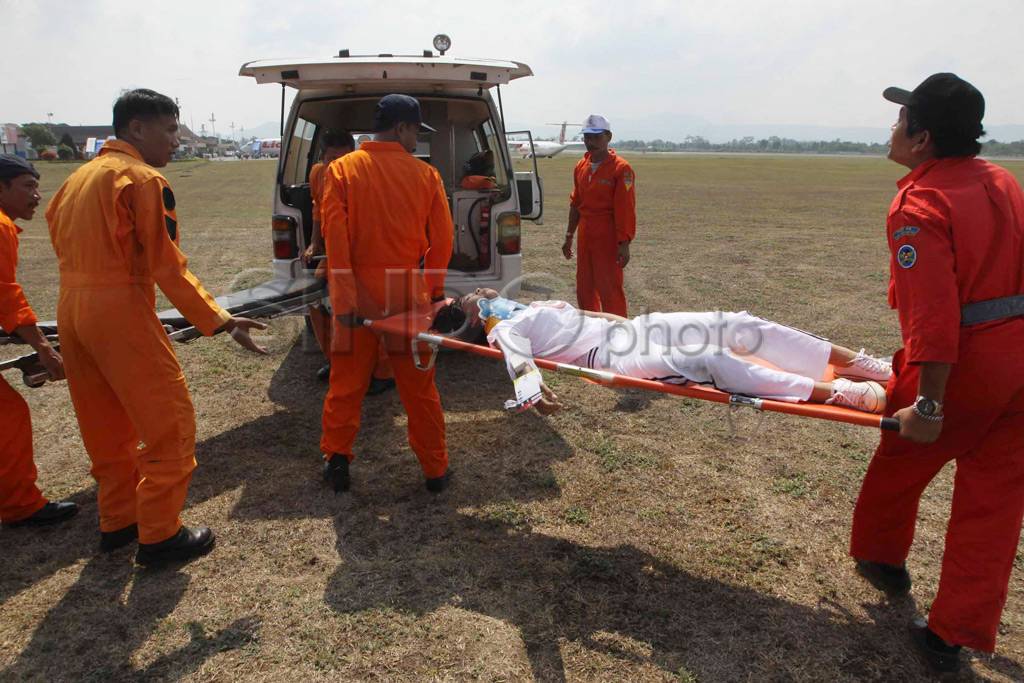 Pesawat Terbakar
