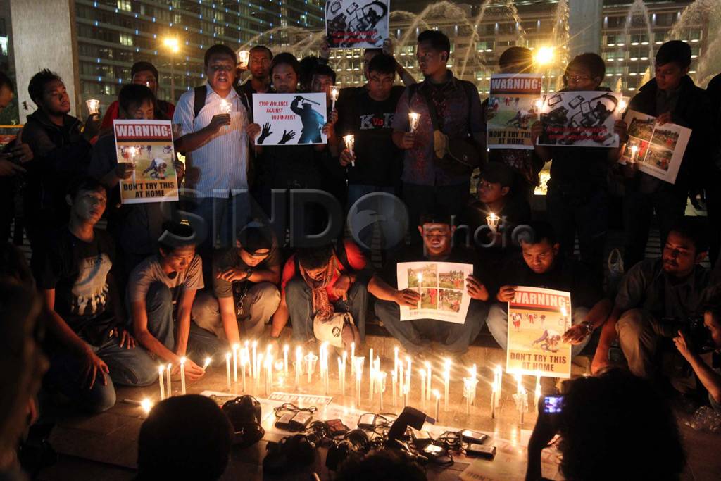 Jurnalis Tolak Kekerasan