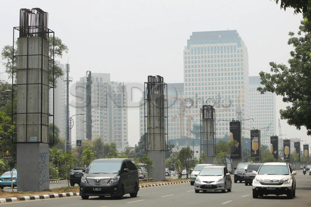 Tiang Monorail Berubah...
