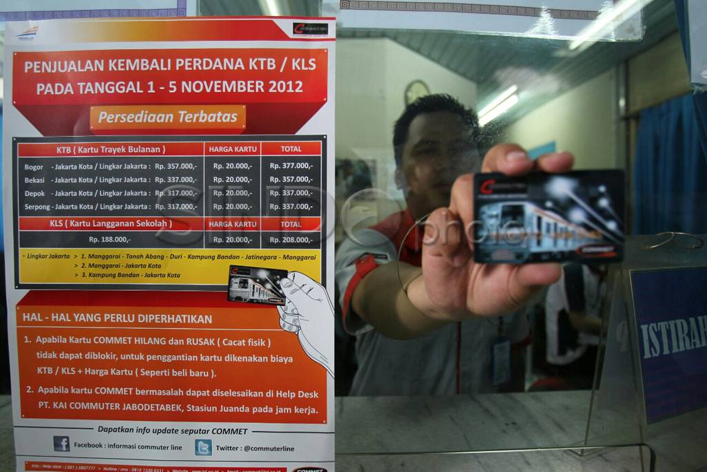 Langganan Kereta Komuter