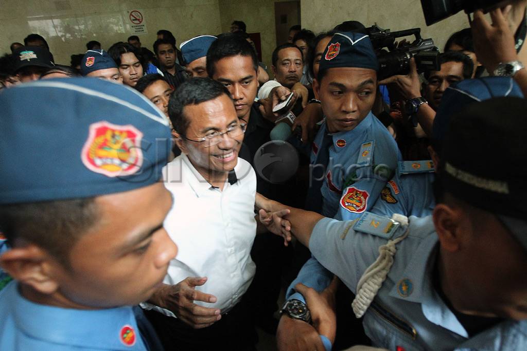 Dahlan Beri Keterangan