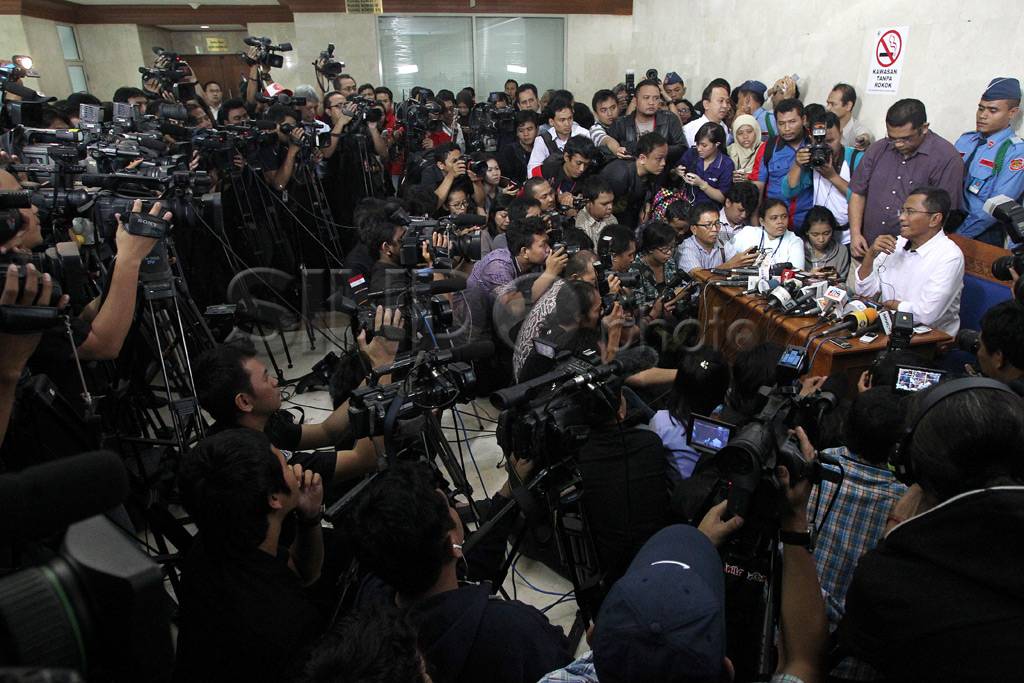 Dahlan Beri Keterangan