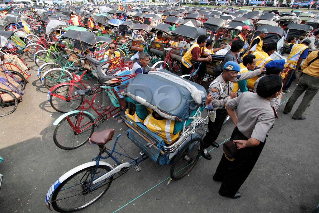 Apel Ribuan Becak