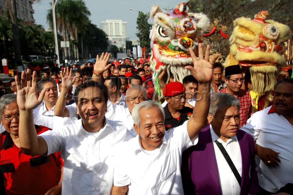Calon GUBSU Daftar KPU