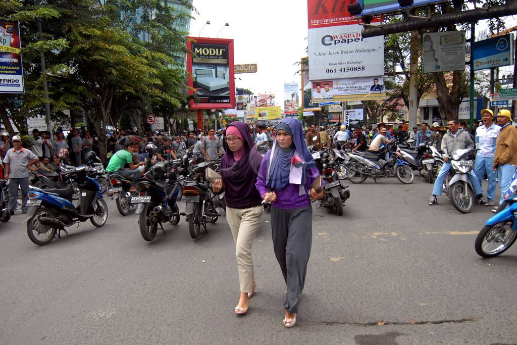 Akibat Demo Di Medan