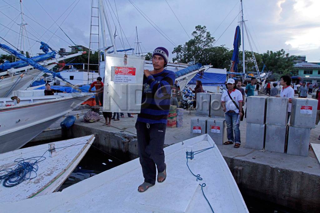 Distribusi Kotak Suara...