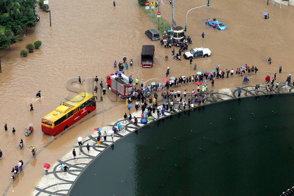 Jakarta di Kepung Banjir