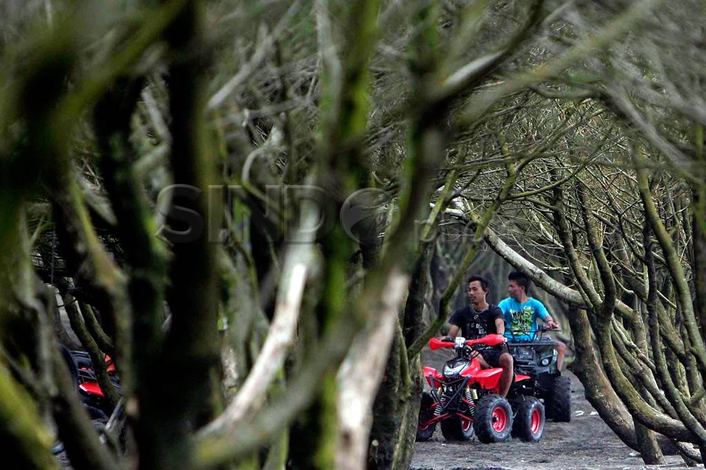 Bermain ATV di Pantai...