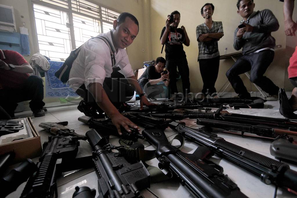 Polisi Amankan Airsoft...