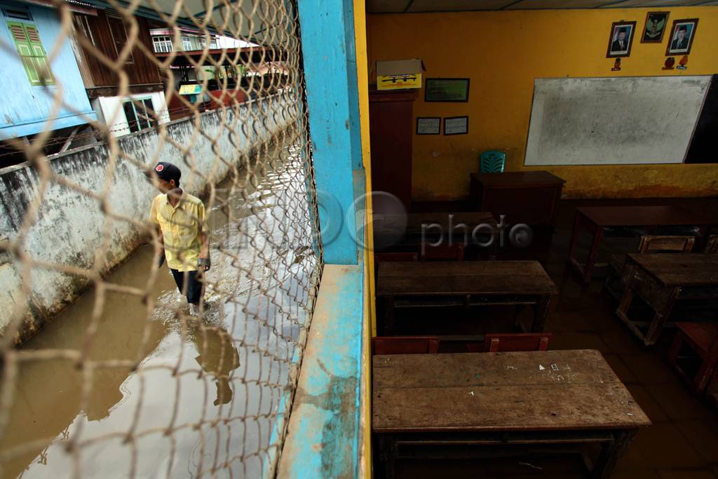 Banjir Murid SD Ulu...
