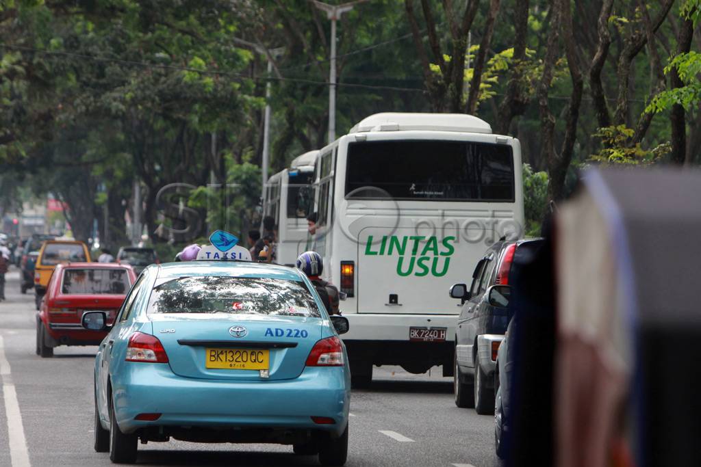 Pengoperasian bus mahasiswa...
