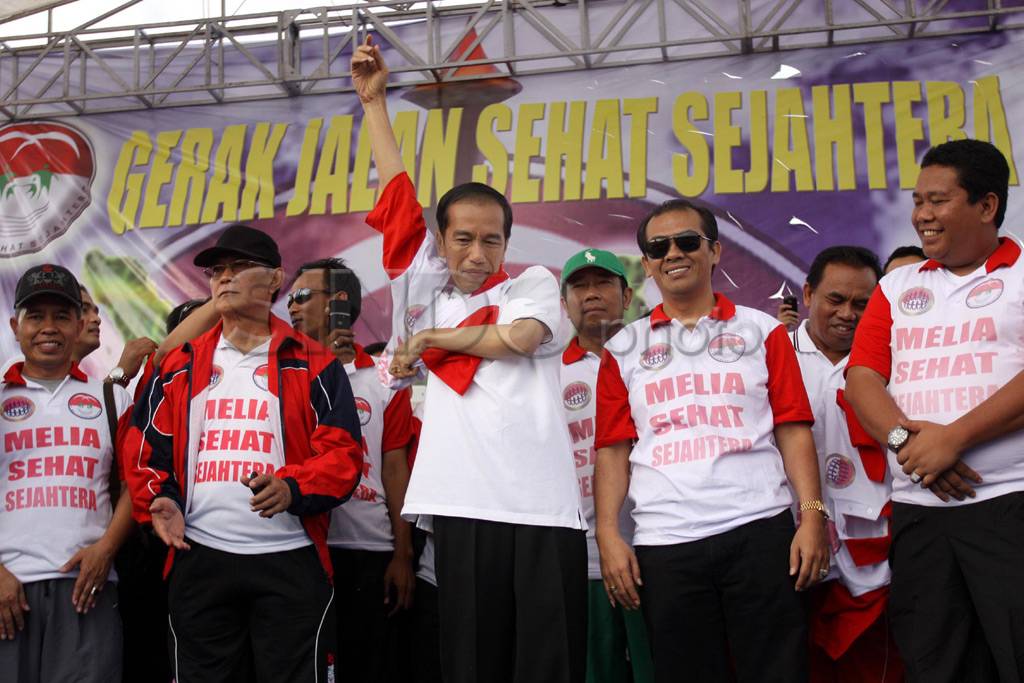 Jokowi ajak warga olahraga