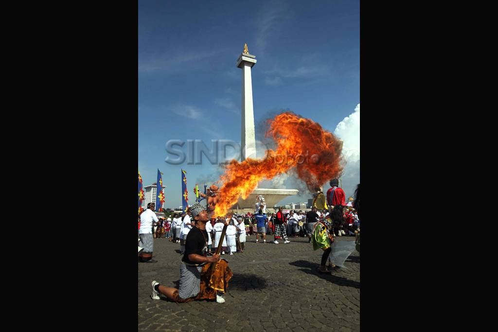 Pawai Ogoh-ogoh Jakarta