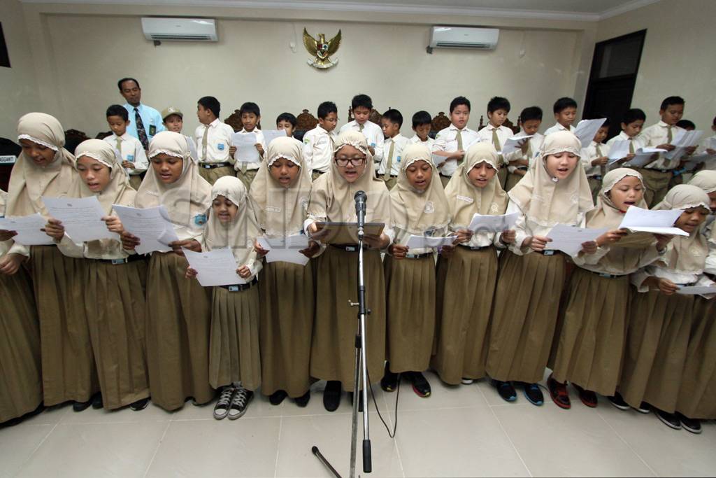 Simulasi peradilan Tipikor...
