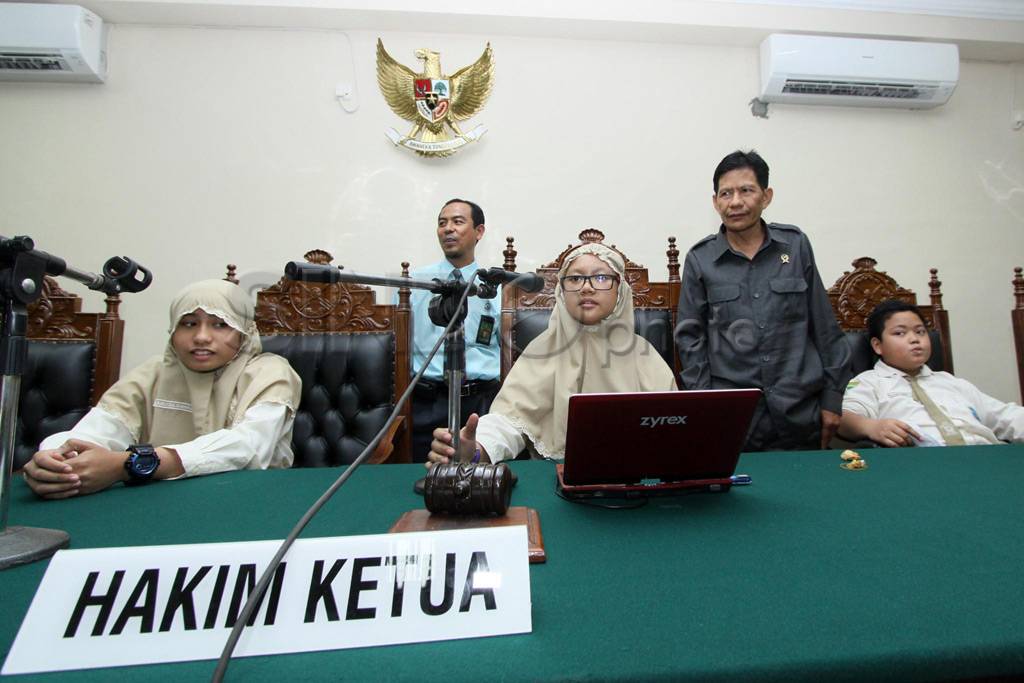 Simulasi peradilan Tipikor...