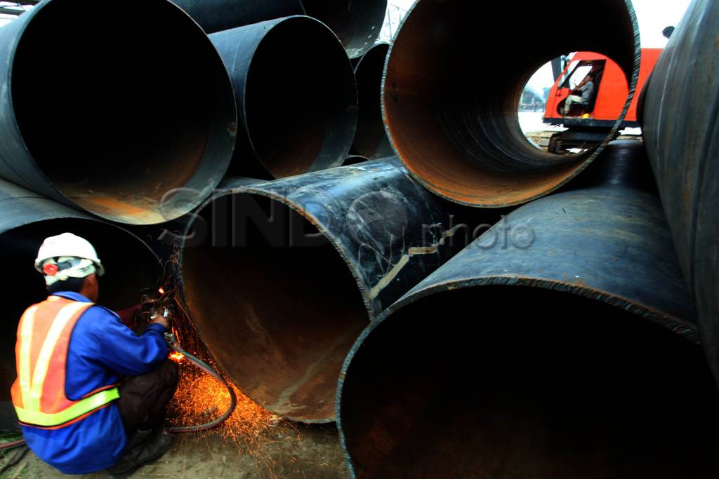 Pembangunan jembatan...
