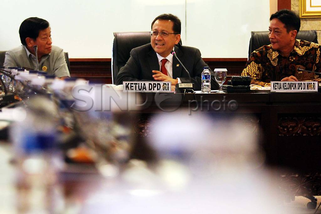 Rapat konsultasi DPD...