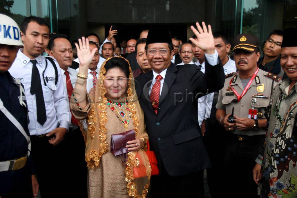 Mahfud tinggalkan MK