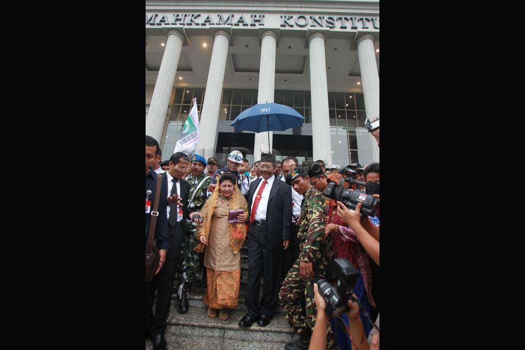 Mahfud tinggalkan MK